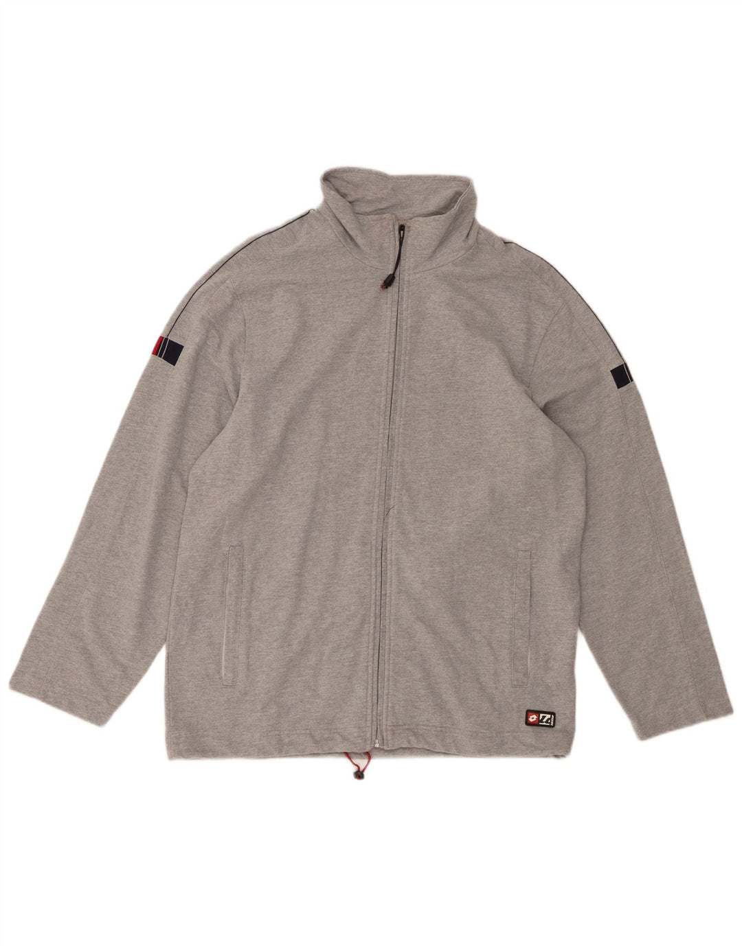 Giacca da tuta da uomo LOTTO grande in cotone grigio