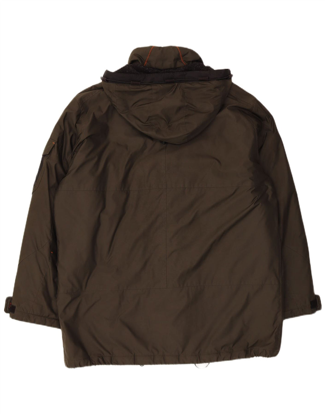 Giacca a vento con cappuccio da uomo Bugatti UK 42 XL Poliestere kaki