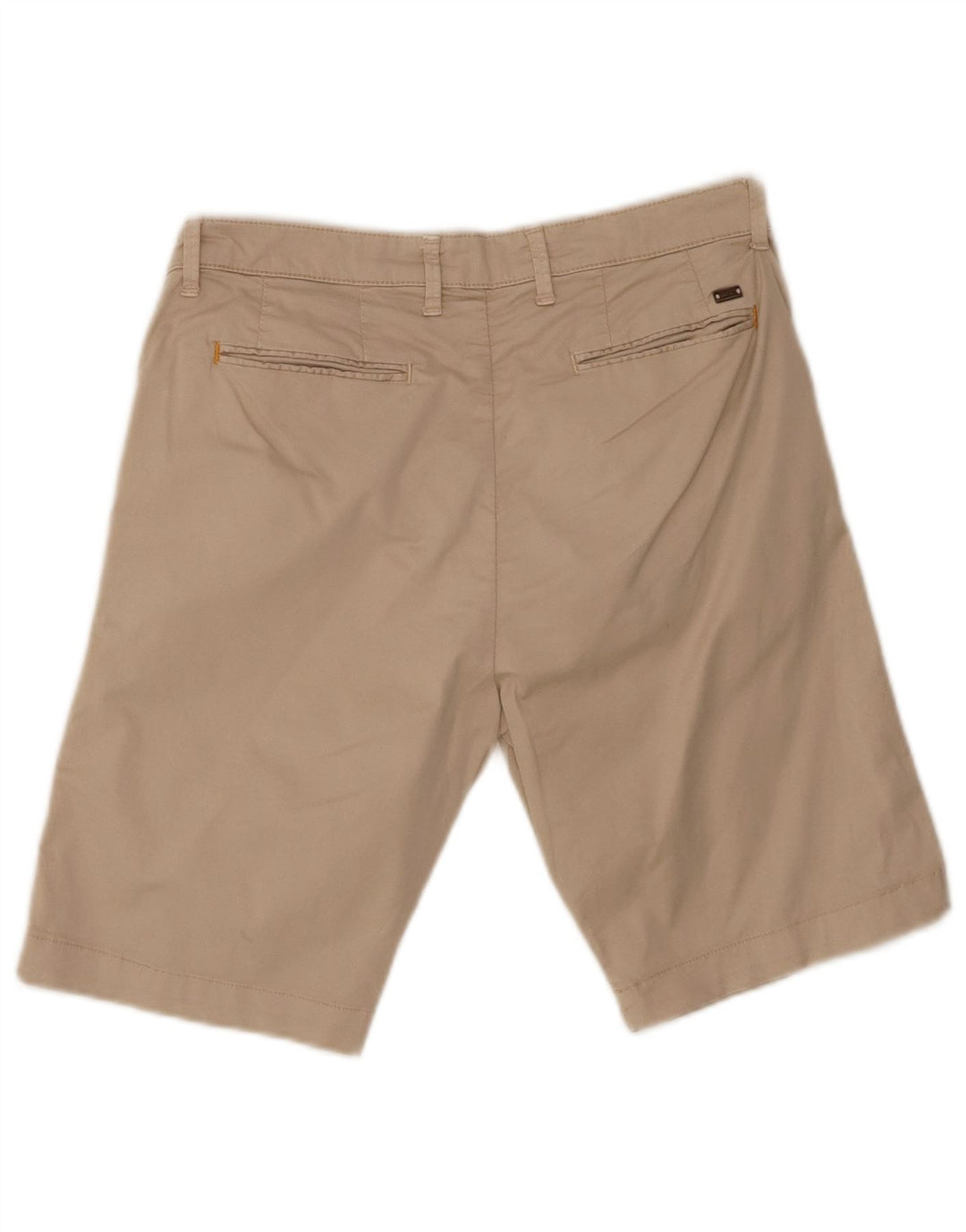 LIU JO Mens Chino Shorts IT 46 Small W30  Beige Cotton