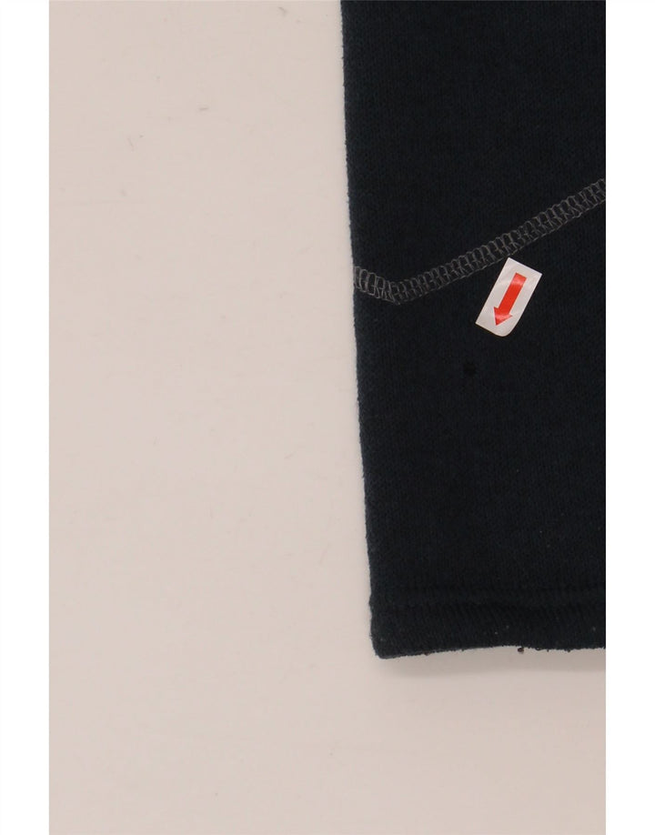 Maglione Columbia da uomo con zip e collo in poliestere medio blu navy