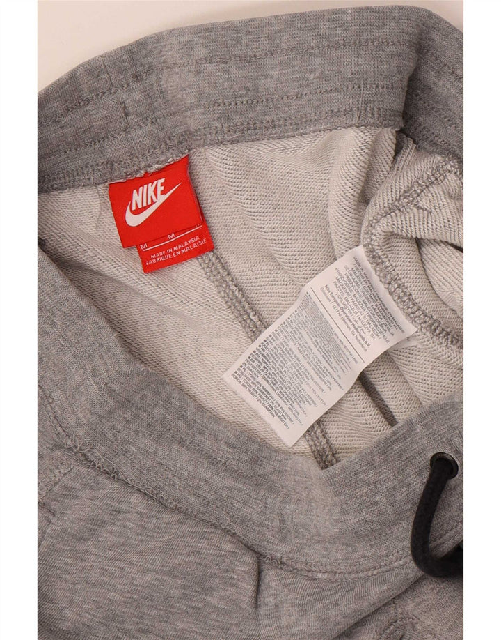 Pantaloni da tuta con grafica Nike da uomo, pantaloni da jogging, cotone grigio medio