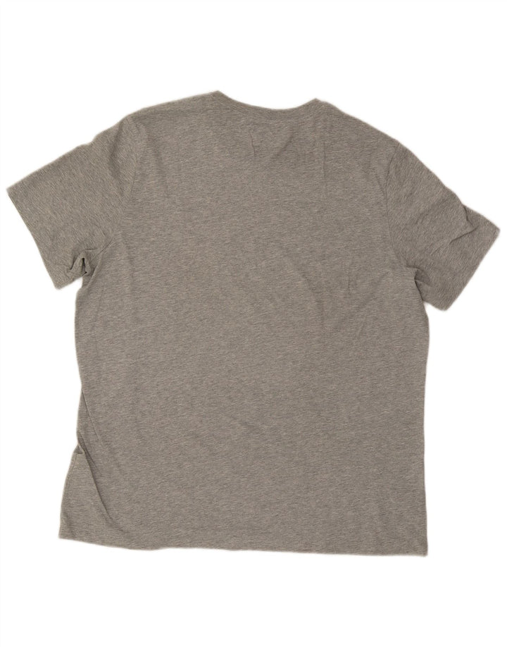 T-shirt Nike da uomo Top XL in cotone grigio