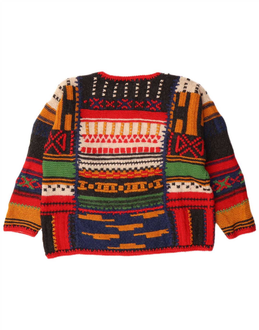 THE WEST END Maglione da donna con scollo a barca UK 14 medio multicolore