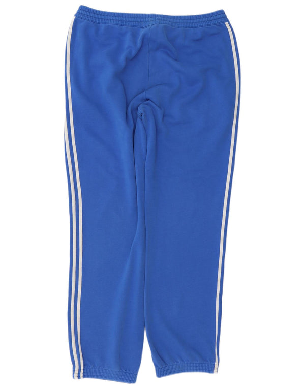 Pantaloni da tuta da uomo Adidas Joggers in cotone blu medio