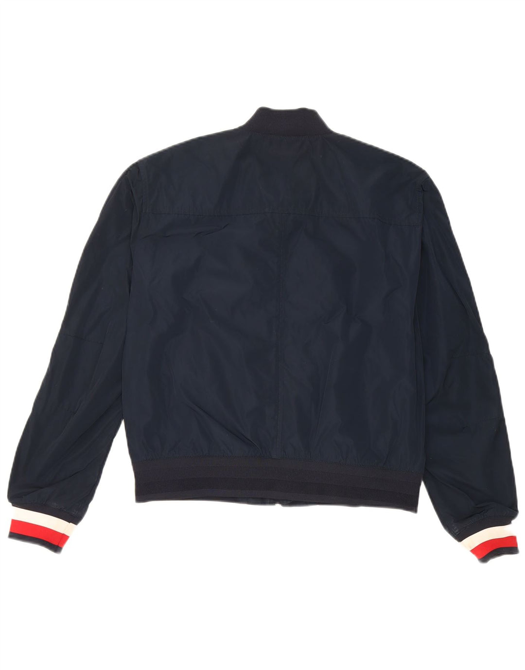Tommy Hilfiger Donna Bomber Oversize UK 6 XS Blu Navy Colourblock
