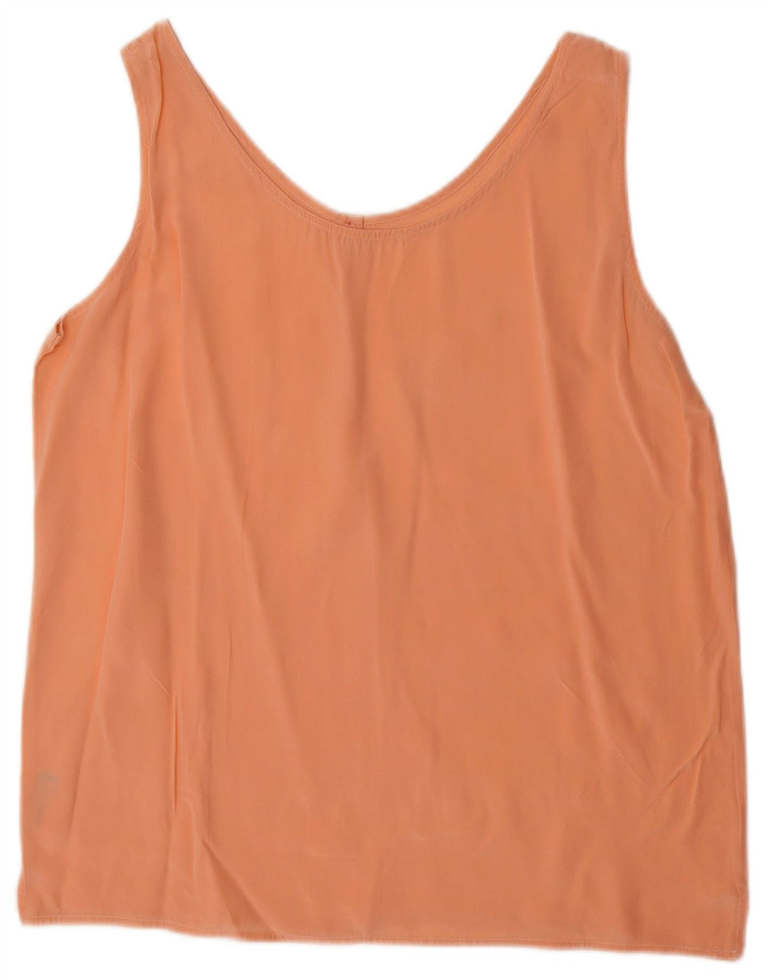 BALLOON Camicetta senza maniche da donna Top UK 14 Seta arancione medio