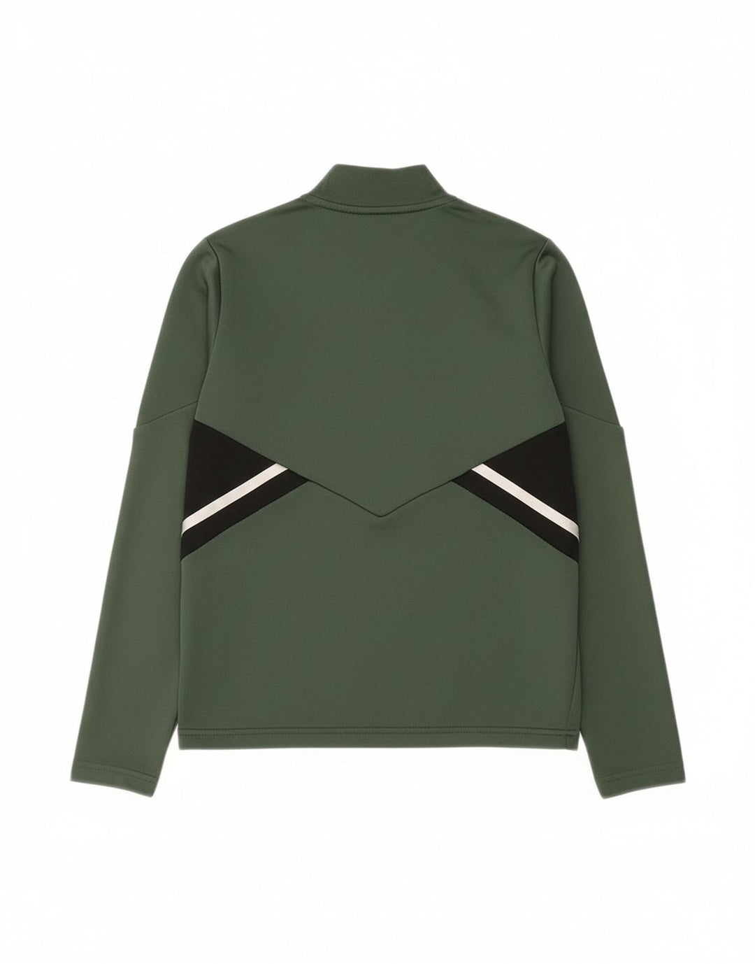 Top della tuta da ginnastica Adidas da ragazzo con grafica 9-10 anni color kaki