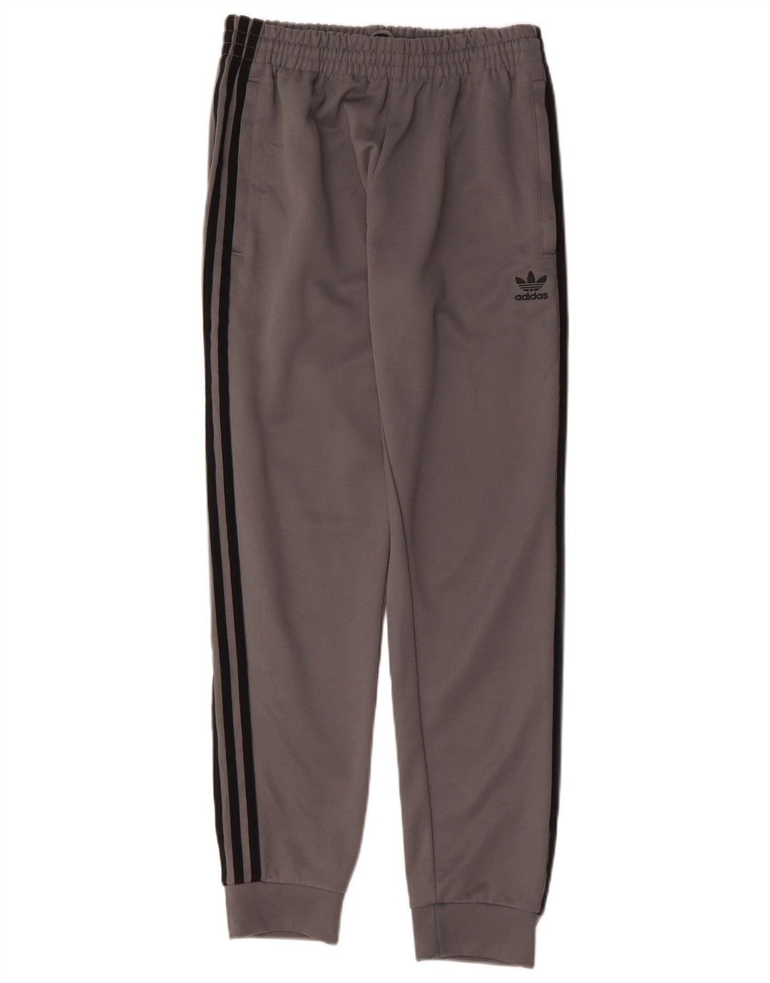 Pantaloni da tuta da uomo Adidas Joggers in poliestere grigio medio