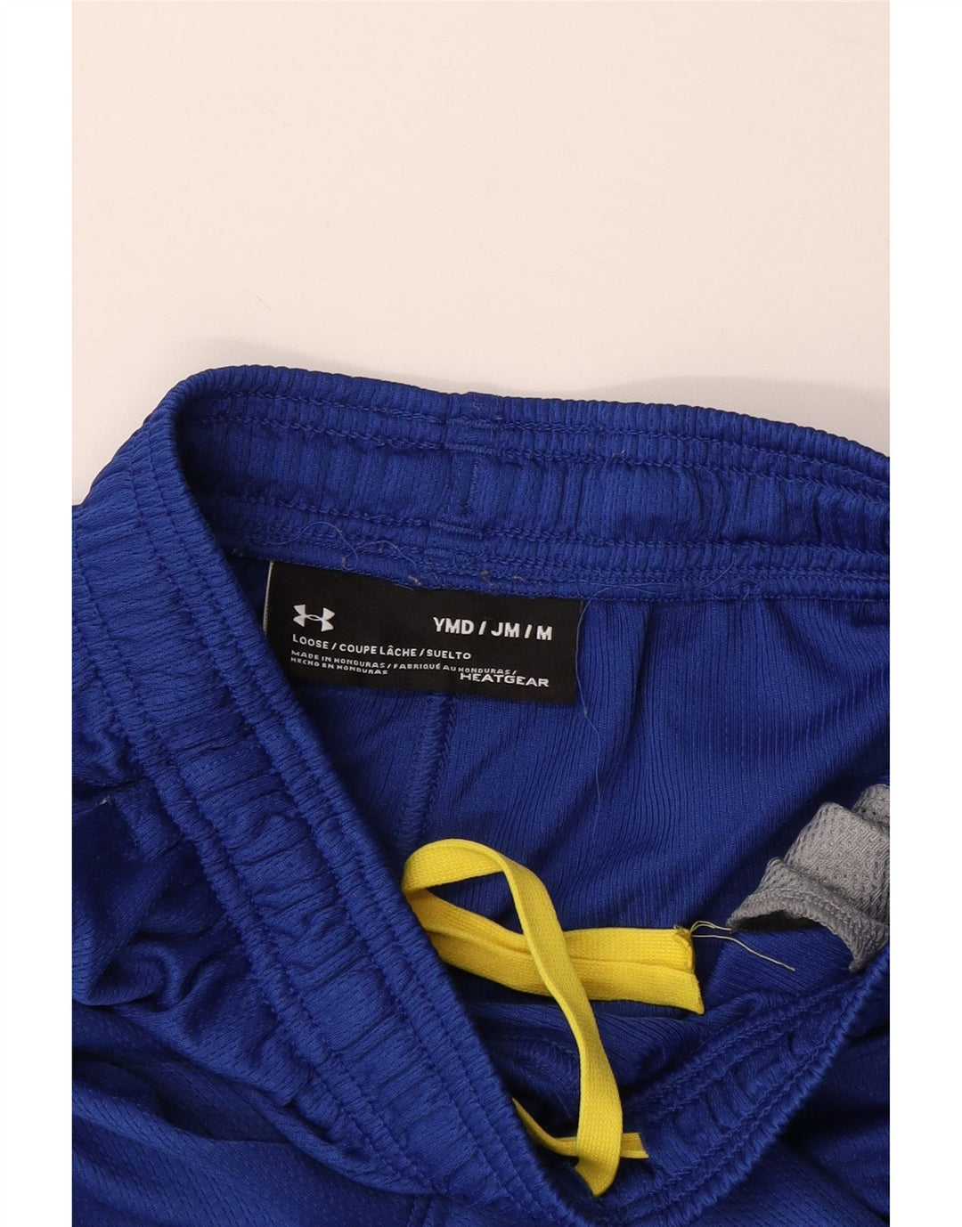 Pantaloncini sportivi UNDER ARMOUR Heat Gear Graphic da ragazzo 9-10 anni blu medio