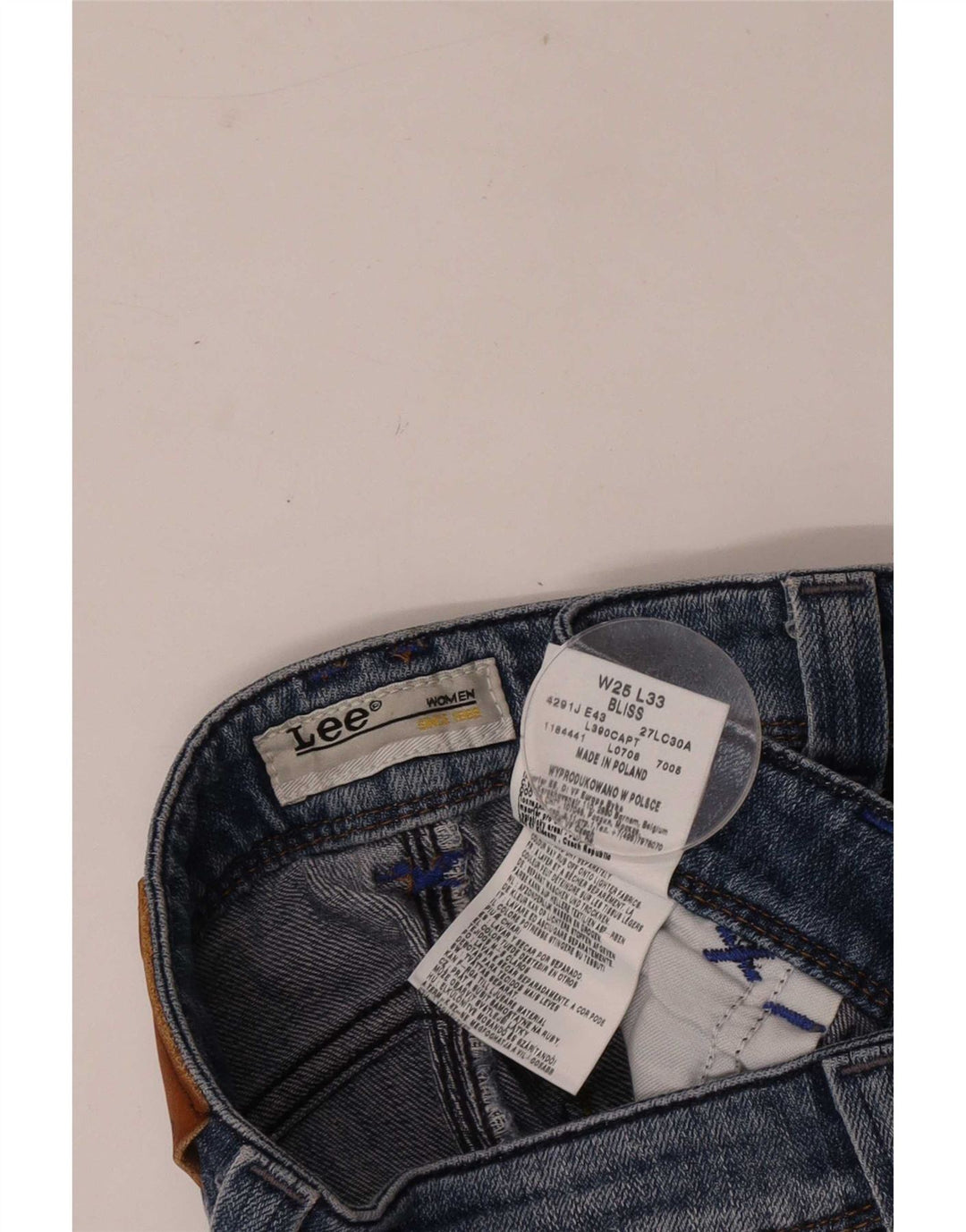 Jeans Lee Bliss Bootcut da donna W25 L33 cotone blu
