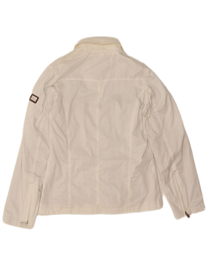 Giacca Utility Donna Sergio Tacchini IT 42 Poliestere Bianco Medio