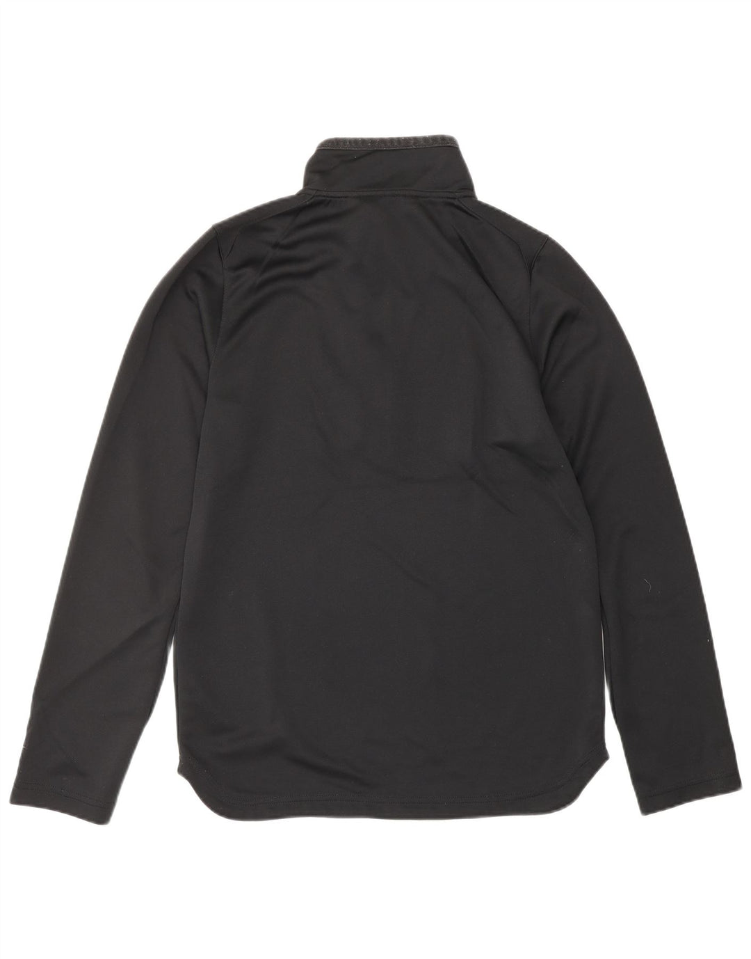 REEBOK Top da tuta pullover con zip grafica da uomo, piccolo in poliestere nero