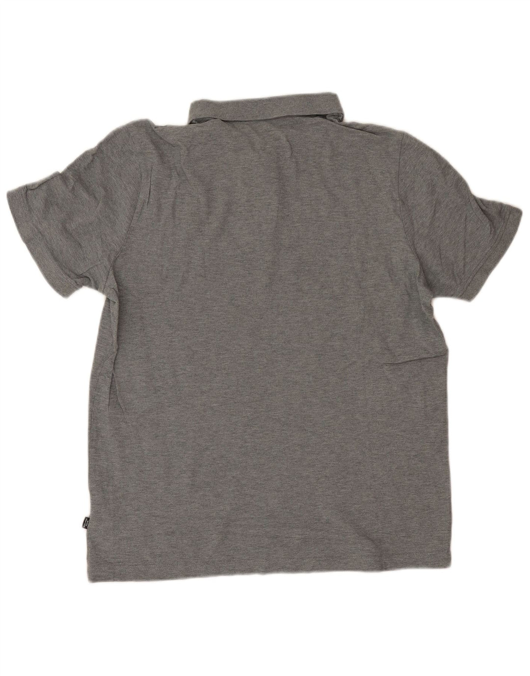 Polo PUMA da uomo grande in cotone grigio