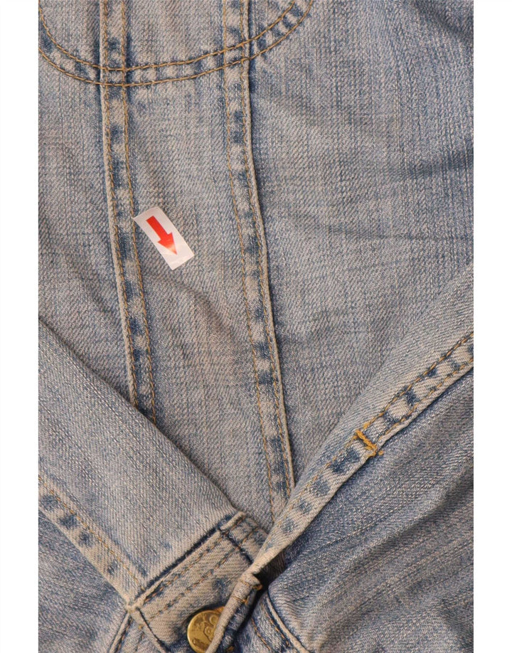 Giacca di jeans da uomo Lee UK 44 2XL Cotone blu