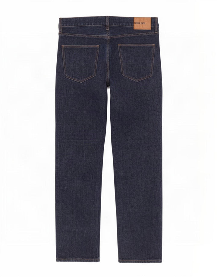 Jeans dritti da uomo Fat Face W36 L32 cotone blu navy