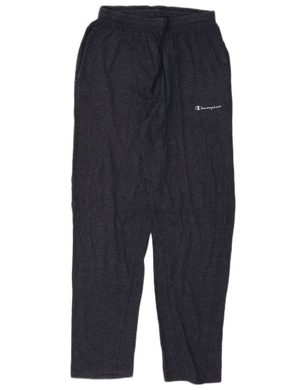 Pantaloni da tuta da uomo Champion Large in cotone screziato blu navy