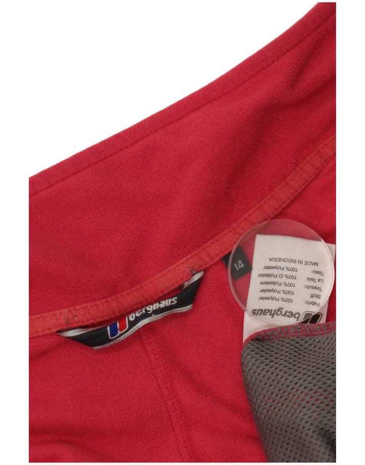 Giacca in pile da donna Berghaus UK 14 poliestere rosa medio