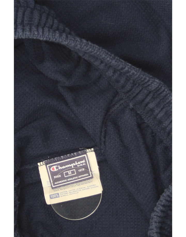 Pantaloncini sportivi grafici da uomo Champion cotone medio blu navy