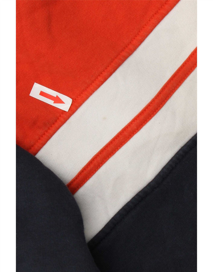 Giacca da ginnastica da uomo Ellesse XL in cotone color block blu navy