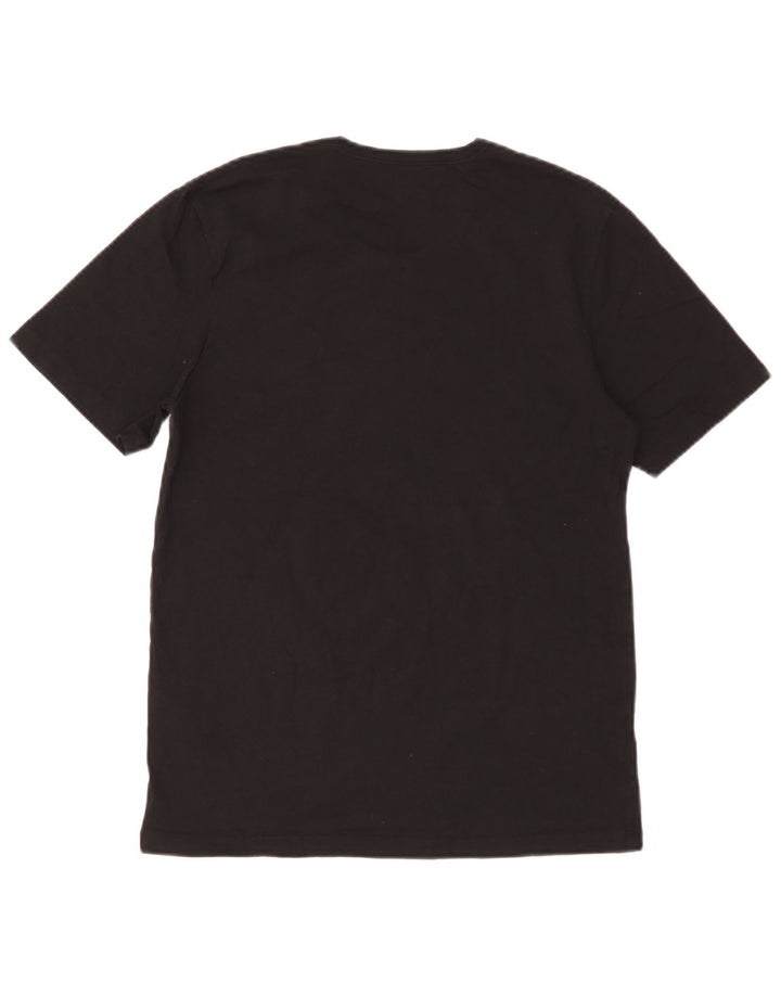 T-shirt da uomo Hugo Boss Top in cotone nero medio