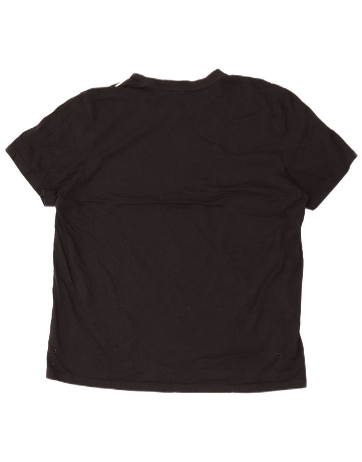 T-shirt da uomo Adidas Top XL in cotone nero
