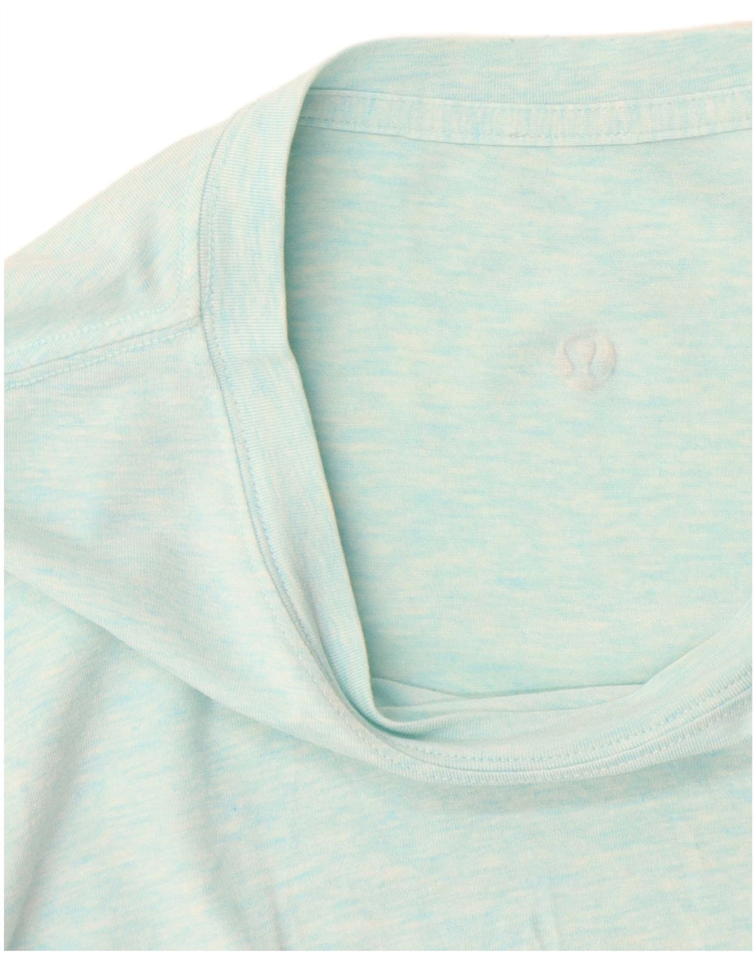 T-shirt da donna Lululemon Top UK 16 grande blu screziato