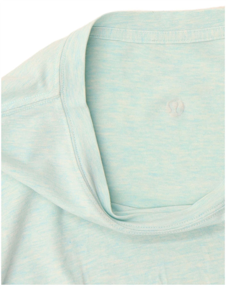 T-shirt da donna Lululemon Top UK 16 grande blu screziato