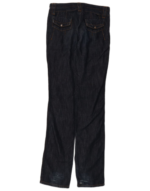 CALVIN KLEIN Jeans dritti da donna W27 L35 cotone blu navy