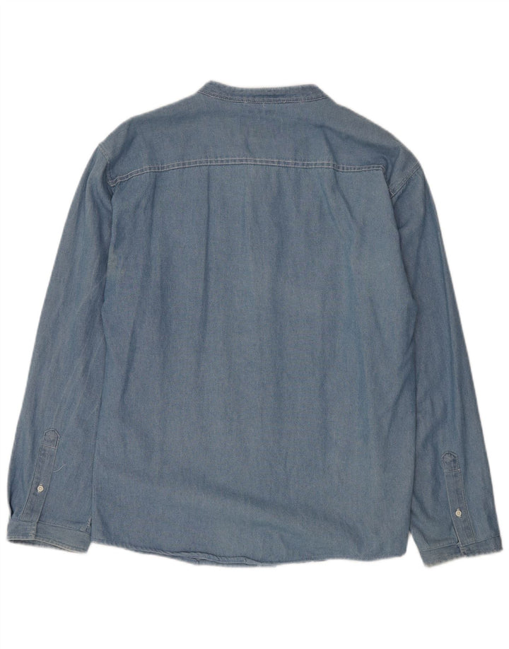 Camicia di jeans da uomo AMERICAN RAG 3XL cotone blu