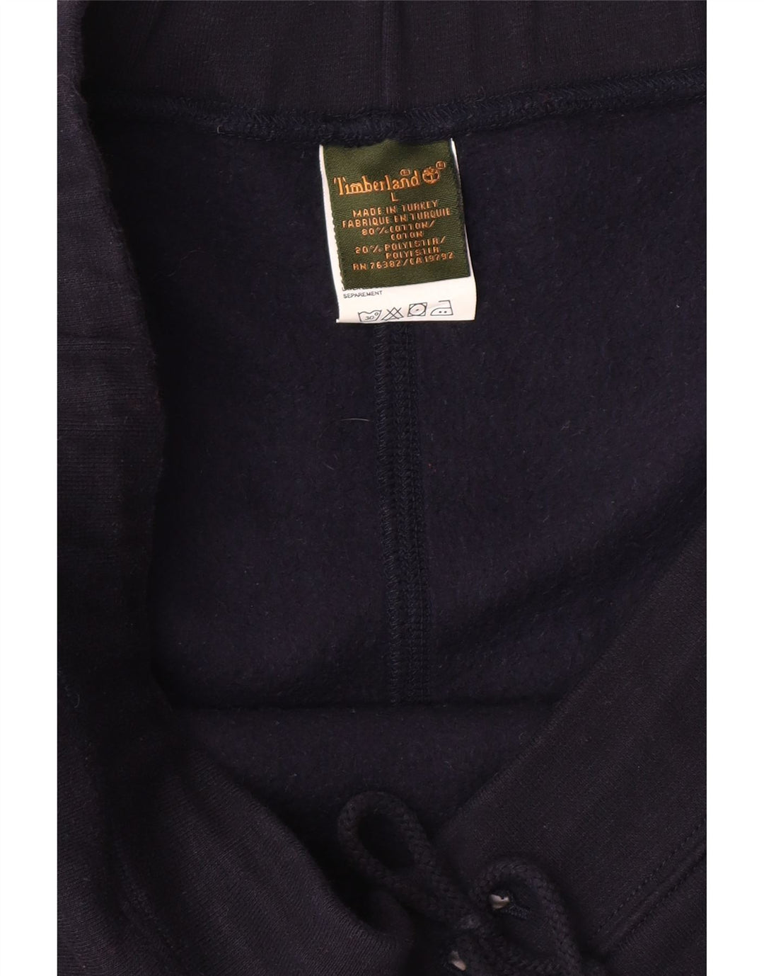 Pantaloni da tuta da uomo TIMBERLAND grandi in cotone blu navy