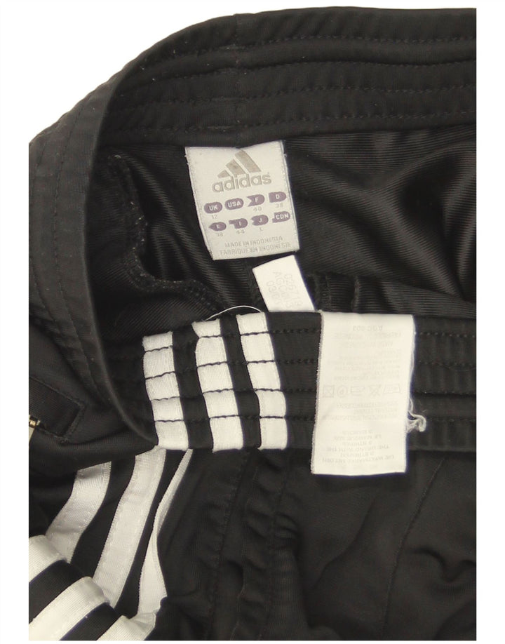 Pantaloni da tuta da donna Adidas UK 12 Medium Nero Poliestere