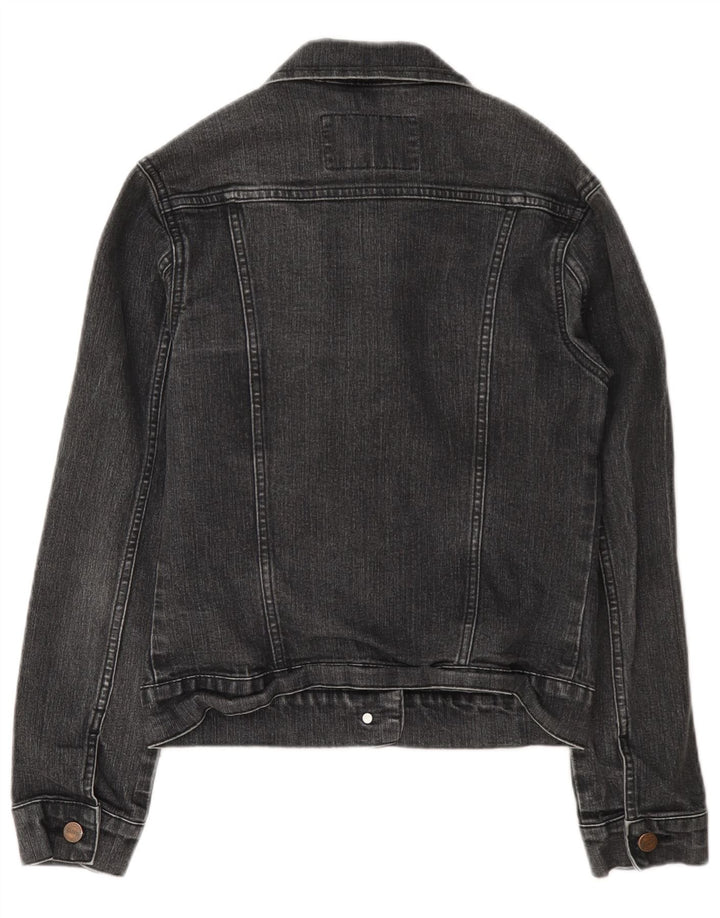 Giacca di jeans da donna Wrangler UK 12 Cotone grigio medio