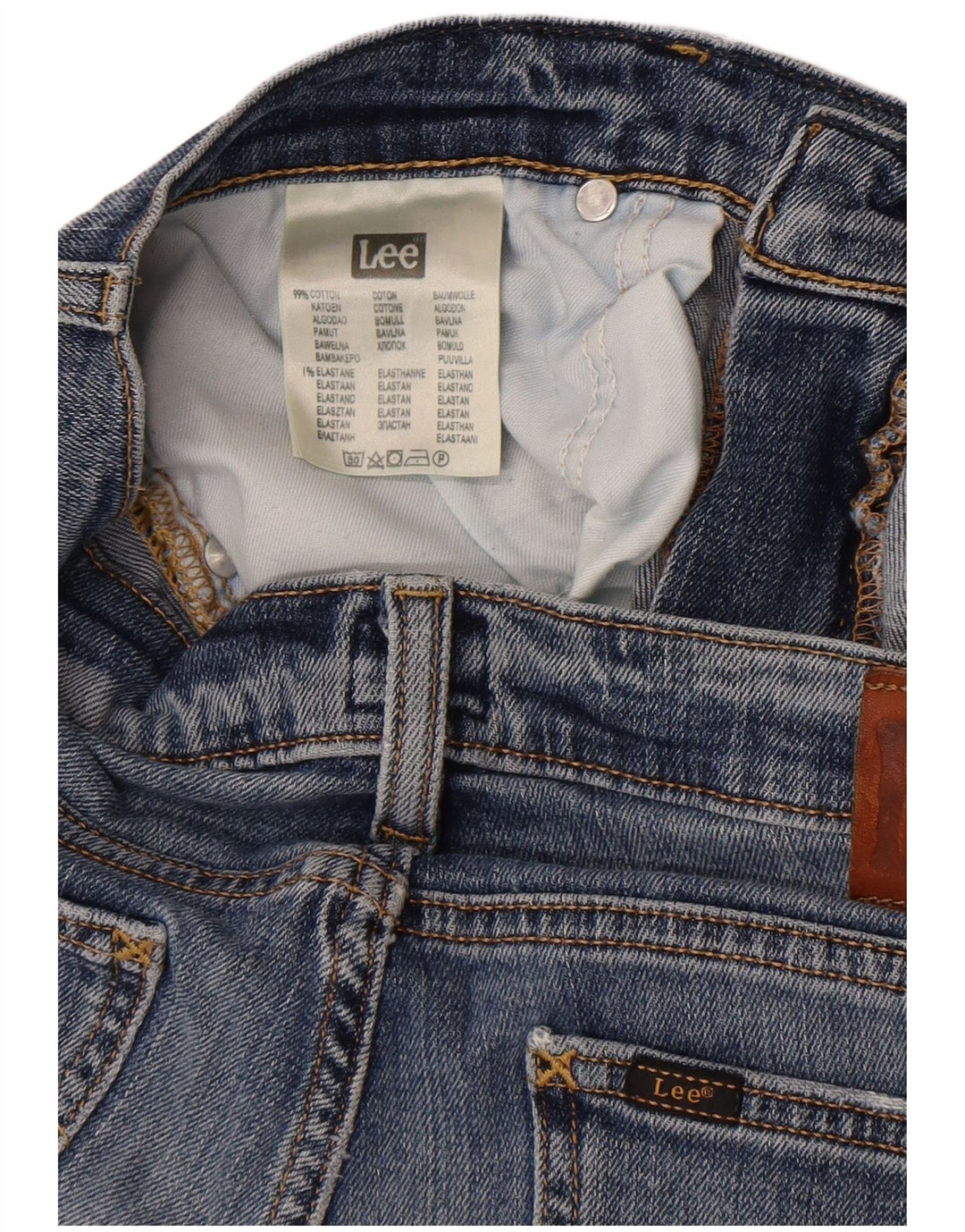 Jeans Lee Rider Slim da uomo W29 L32 in cotone blu