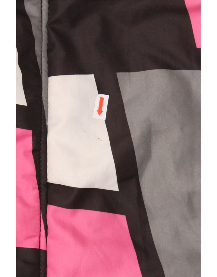 CHIEMSEE Boys Windbreaker Jacket 15-16 Years Multicoloured Geometric Vintage Chiemsee and Second-Hand Chiemsee from Messina Hembry 