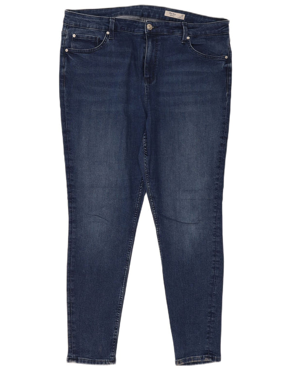 Jeans skinny Marks & Spencer da donna The Ivy UK 20 2XL W40 L28 Blu navy