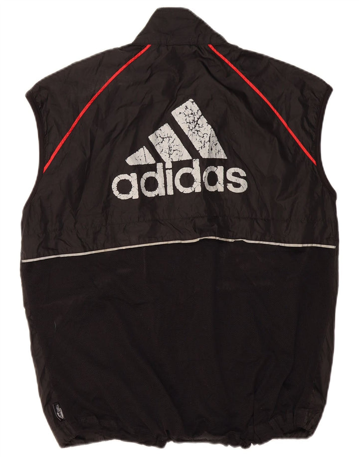 Giacca da ginnastica Adidas Climashell Graphic da uomo, grande, in poliestere nero