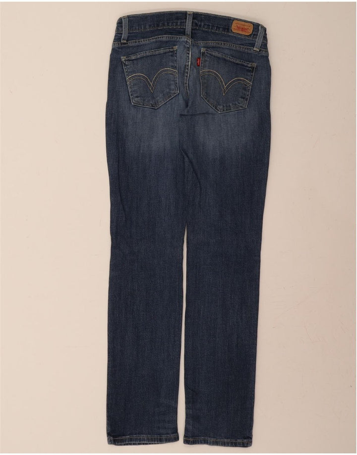LEVI'S Womens 524 Super Low Straight Jeans US 5 Medium W30 L31 Blue Cotton Vintage Levi's and Second-Hand Levi's from Messina Hembry 