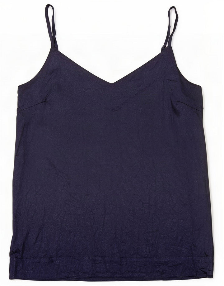 Warehouse Canotta da donna UK 12 media Blu navy