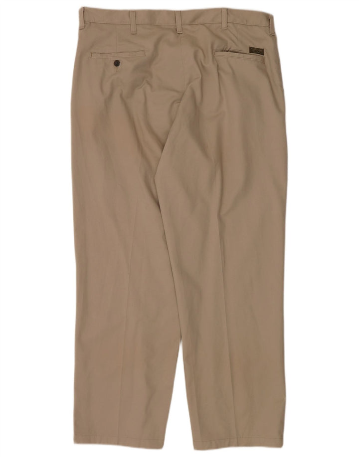 Pantaloni chino dritti da uomo LEE W38 L30 in cotone beige
