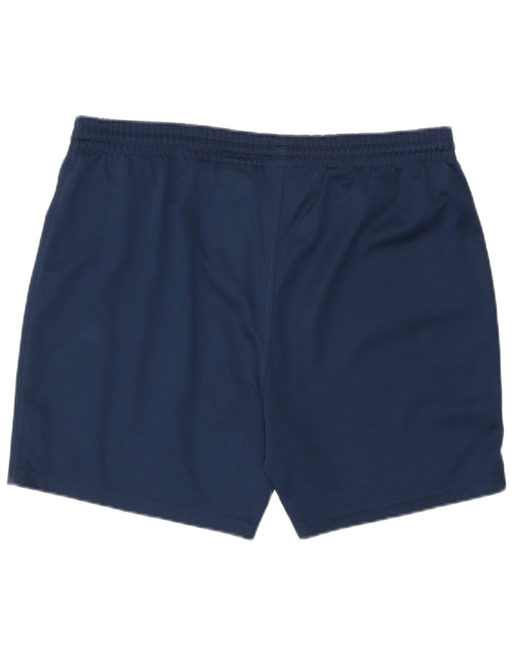 NIKE Mens Sport Shorts Medium Navy Blue Polyester