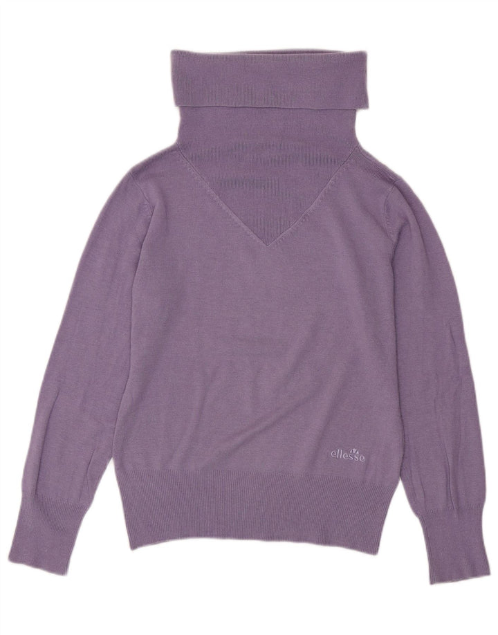 ELLESSE Maglione da donna con collo alto IT 46 Large Purple Modal