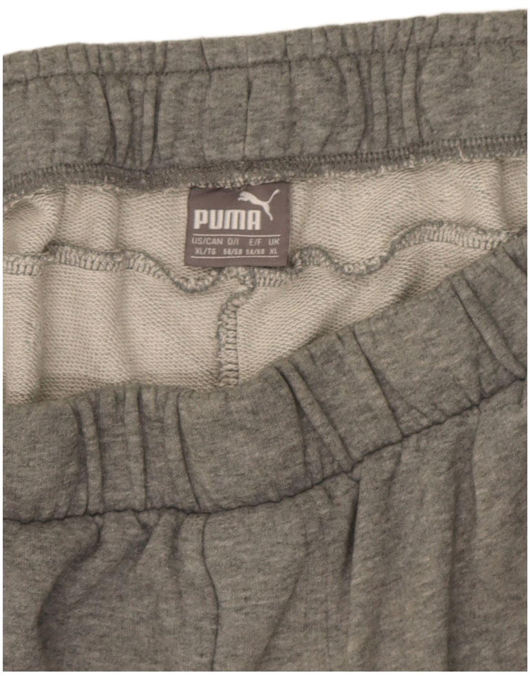 Pantaloncini sportivi da uomo Puma XL in cotone chiazzato grigio