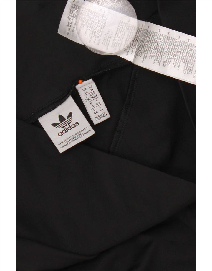 Pantaloncini sportivi Adidas da donna UK 14 Large Nero Poliestere
