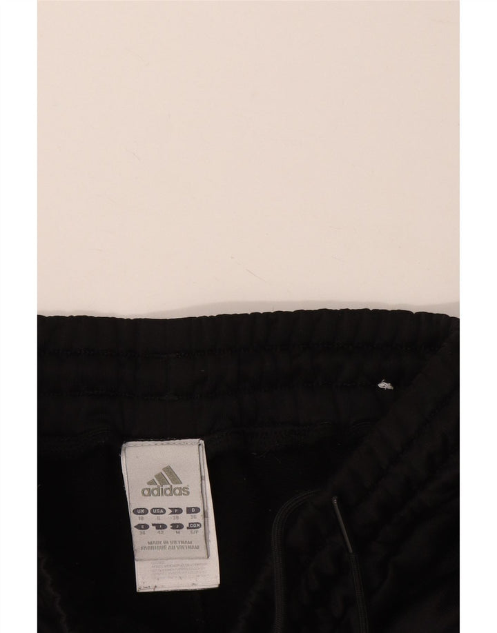Pantaloni da tuta da donna ADIDAS UK 10 piccoli poliestere nero