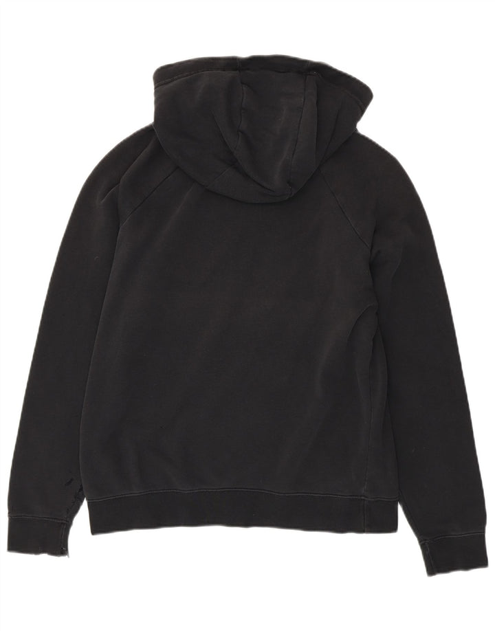 Maglione con cappuccio da donna NIKE UK 14 cotone nero medio