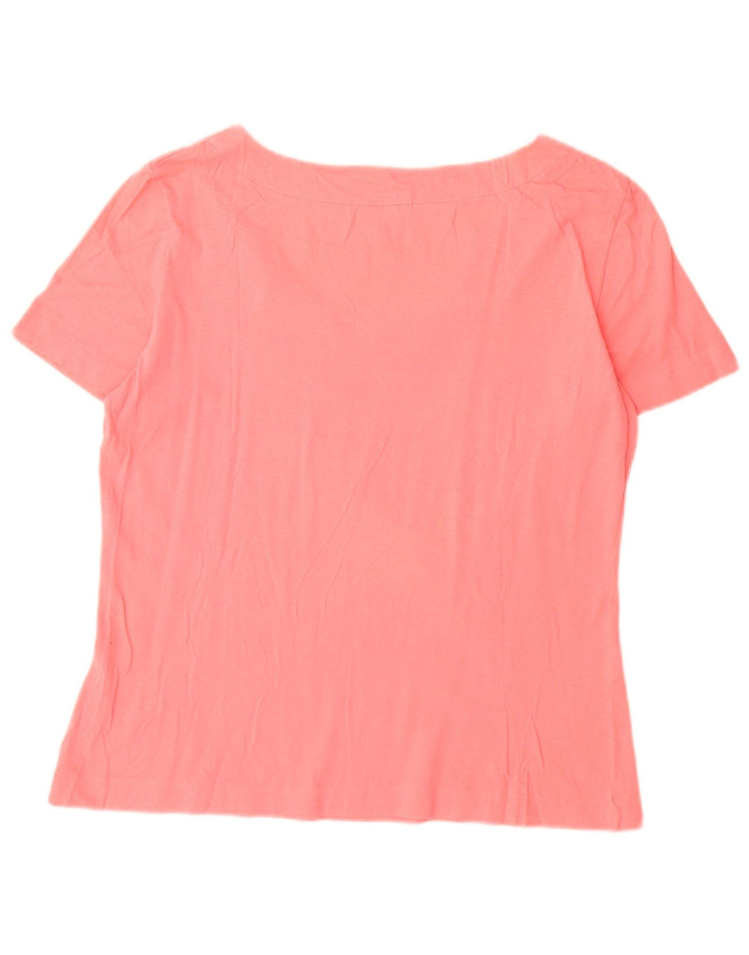 T-shirt da donna Benetton Top UK 14 cotone rosa medio
