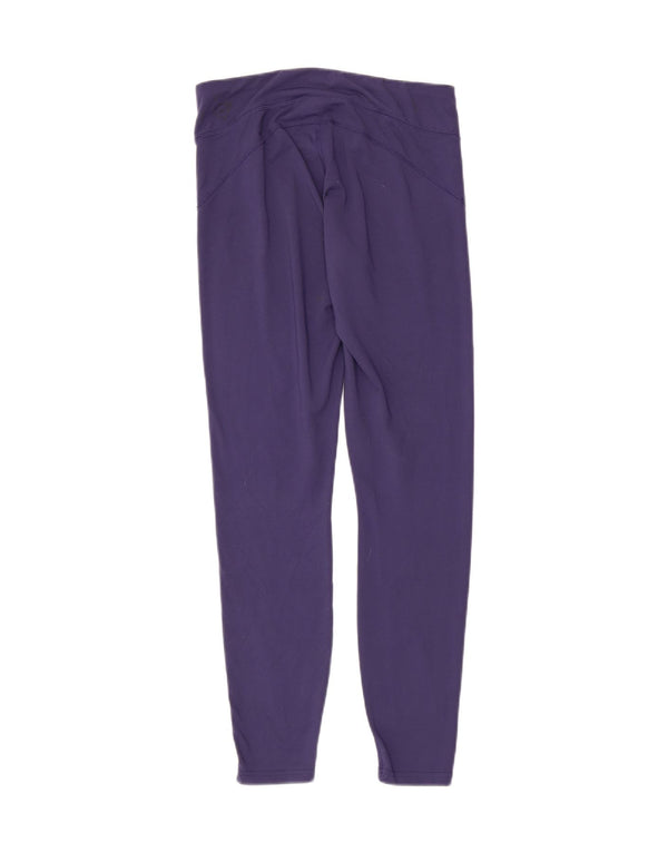 Leggings Puma da donna UK 12 poliestere viola medio