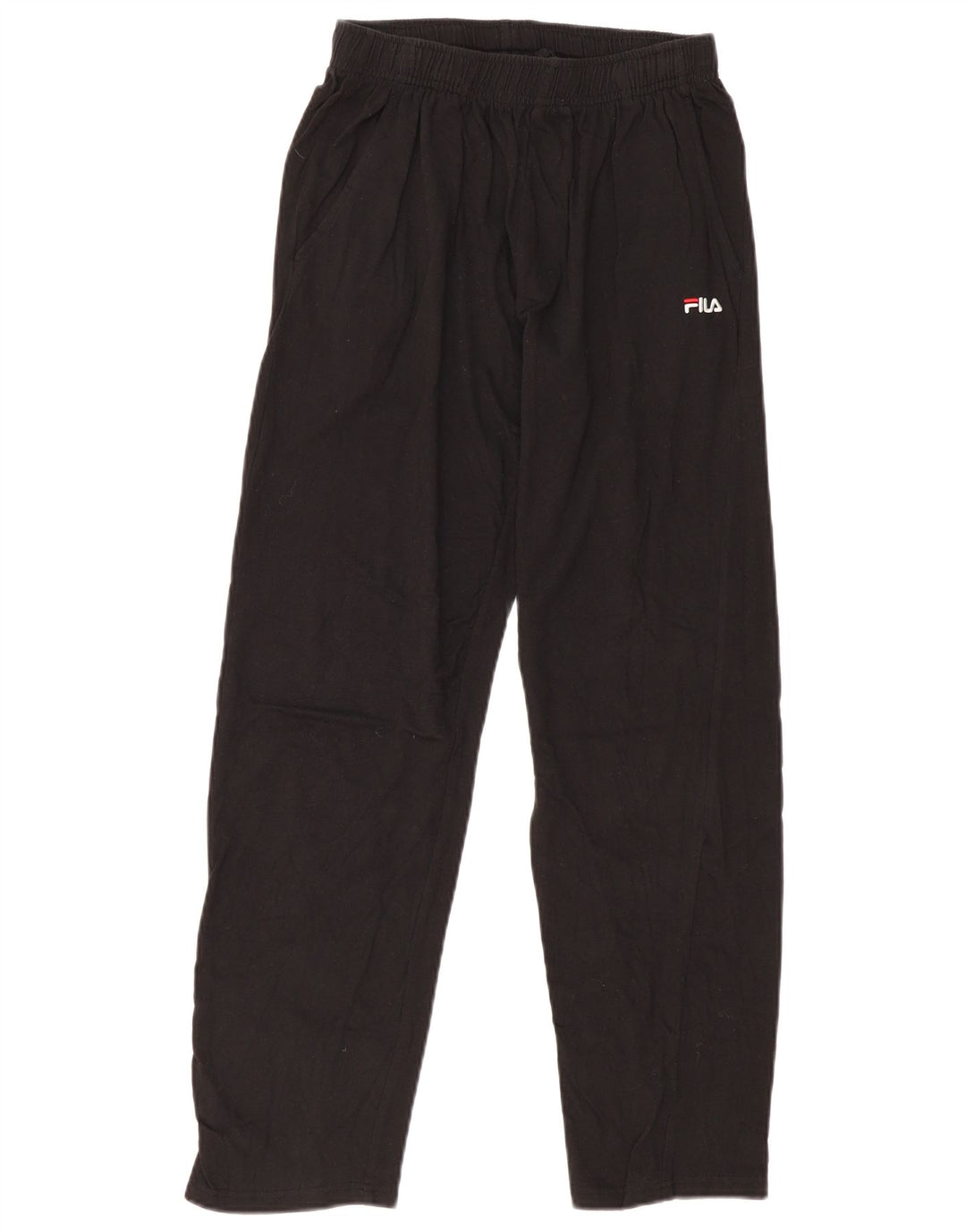 Pantaloni da tuta da uomo Fila XS in cotone nero