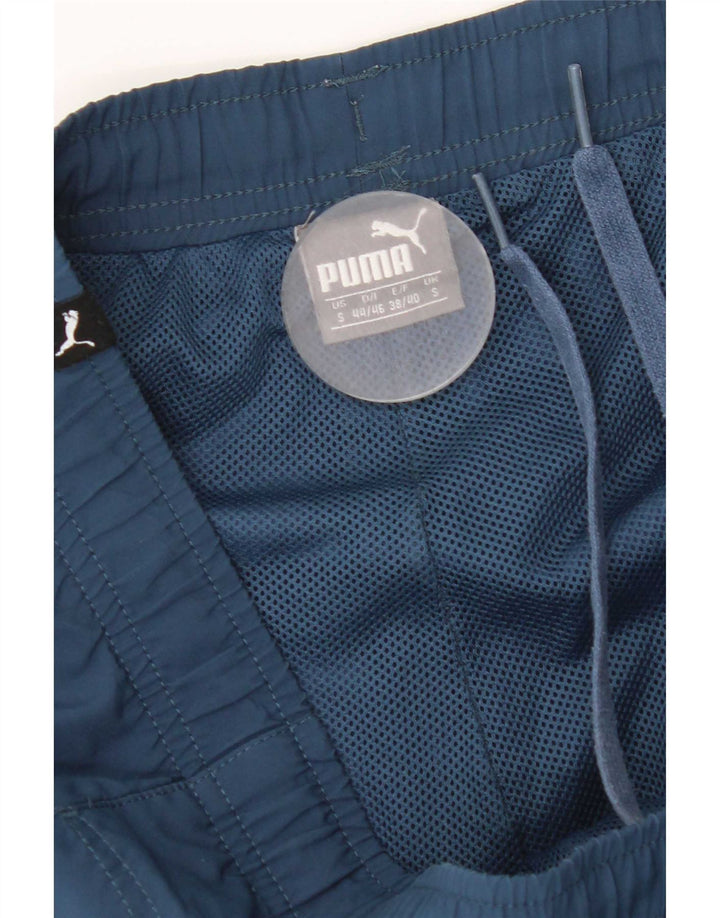 Pantaloncini sportivi Puma da uomo piccoli blu navy