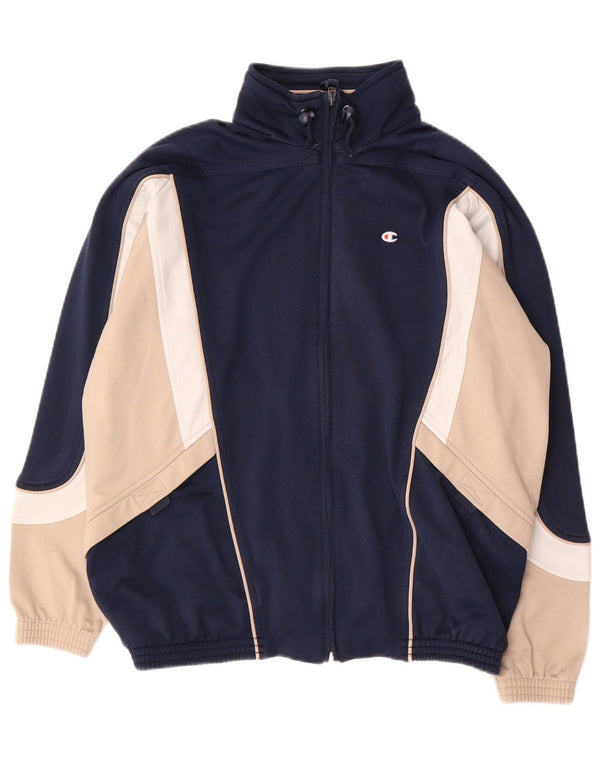 Giacca da tuta da ragazzo CHAMPION 13-14 anni Blu navy Colourblock